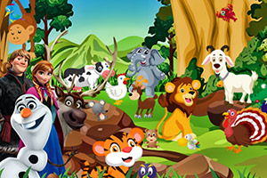 冰雪奇缘找动物