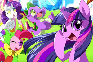 小马宝莉找字母