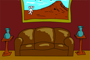 逃出四个红球密室