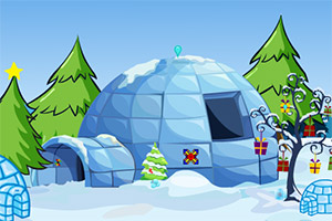 圣诞老人屋外逃脱