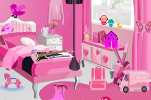 芭比房间找东西
