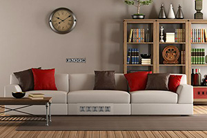 老式红色居室逃脱