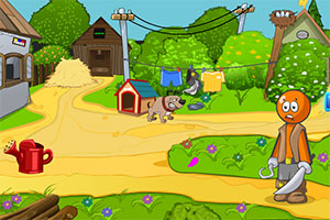 火柴人逃离恶狗