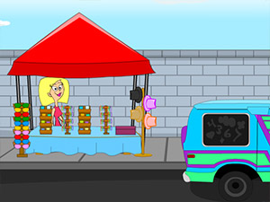 停车场寻找票根