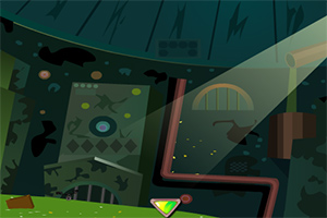 昏暗的下水道逃脱