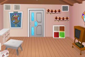 逃离火鸡图画房间