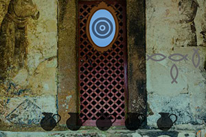 逃离废弃的修道院