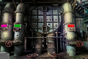 逃离破旧废弃工厂