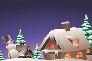 圣诞节逃出小屋