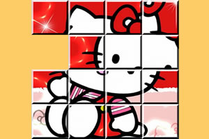 凯蒂猫滑动拼图