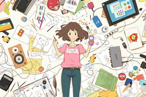 宅女彩图找东西