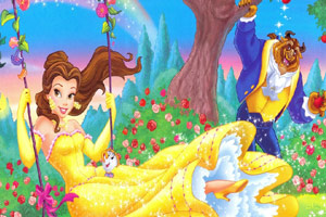 美丽公主找字母