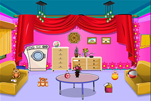 可爱婴儿房间逃脱