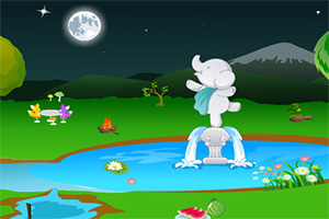 猫头鹰逃出黑夜花园