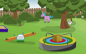 漂亮儿童乐园逃脱