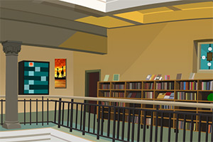 逃离豪华图书馆