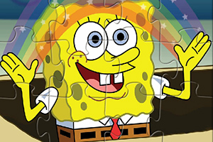 海绵宝宝看彩虹