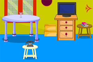 逃离黄蓝色房间