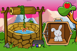被困的小兔逃脱