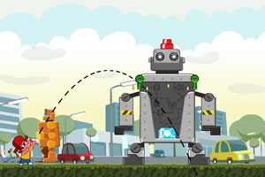 摧毁邪恶机器人