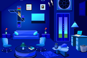 蓝色的房间逃脱