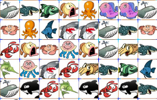 海洋小动物连连看