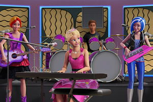 摇滚芭比找东西