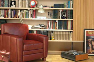 神秘的隐藏书籍