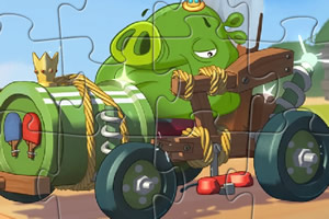 捣蛋猪大王拼图