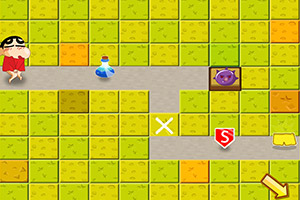 蜡笔小新找裤子