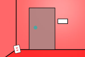 逃出简单红色房间