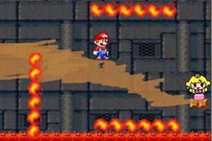 马里奥划线救公主