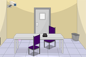 逃出无人的警察局