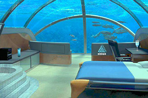 逃离海底世界休息室