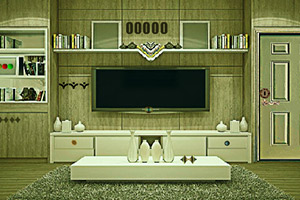 暗绿色房间逃脱