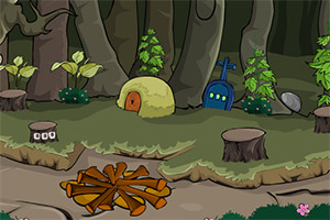 逃出绿色蘑菇森林