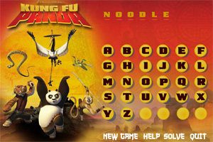 功夫熊猫猜字母