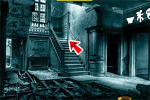 废弃的漆黑楼房逃脱