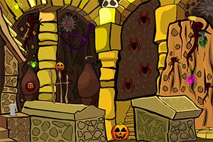 逃离万圣节山洞