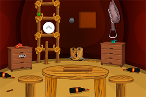 逃出牛仔大鞋房子