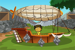 飞艇男孩逃脱日