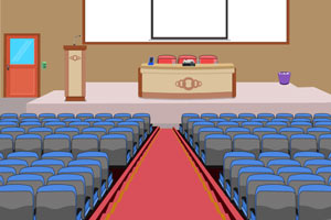 逃离研讨会大厅