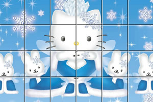 凯蒂猫旋转拼图