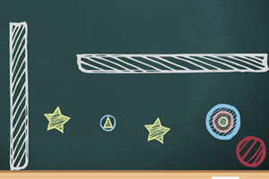 黑板上的游戏选关版