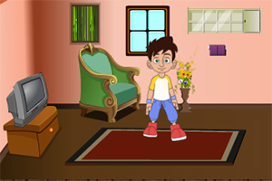 被困别墅的男孩