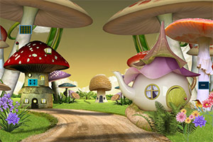 蘑菇村庄逃脱