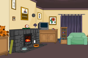 壁炉房间逃生