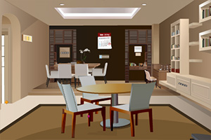 整洁宽敞的房间逃脱