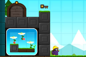 紫色鼹鼠回家记