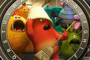 怪物大学找字母